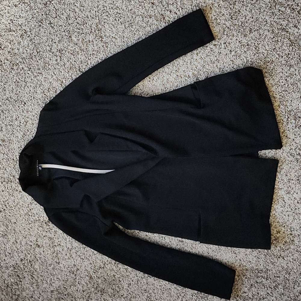 Black long blazer